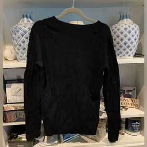 Vineyard Vines Black Cashmere Sweater